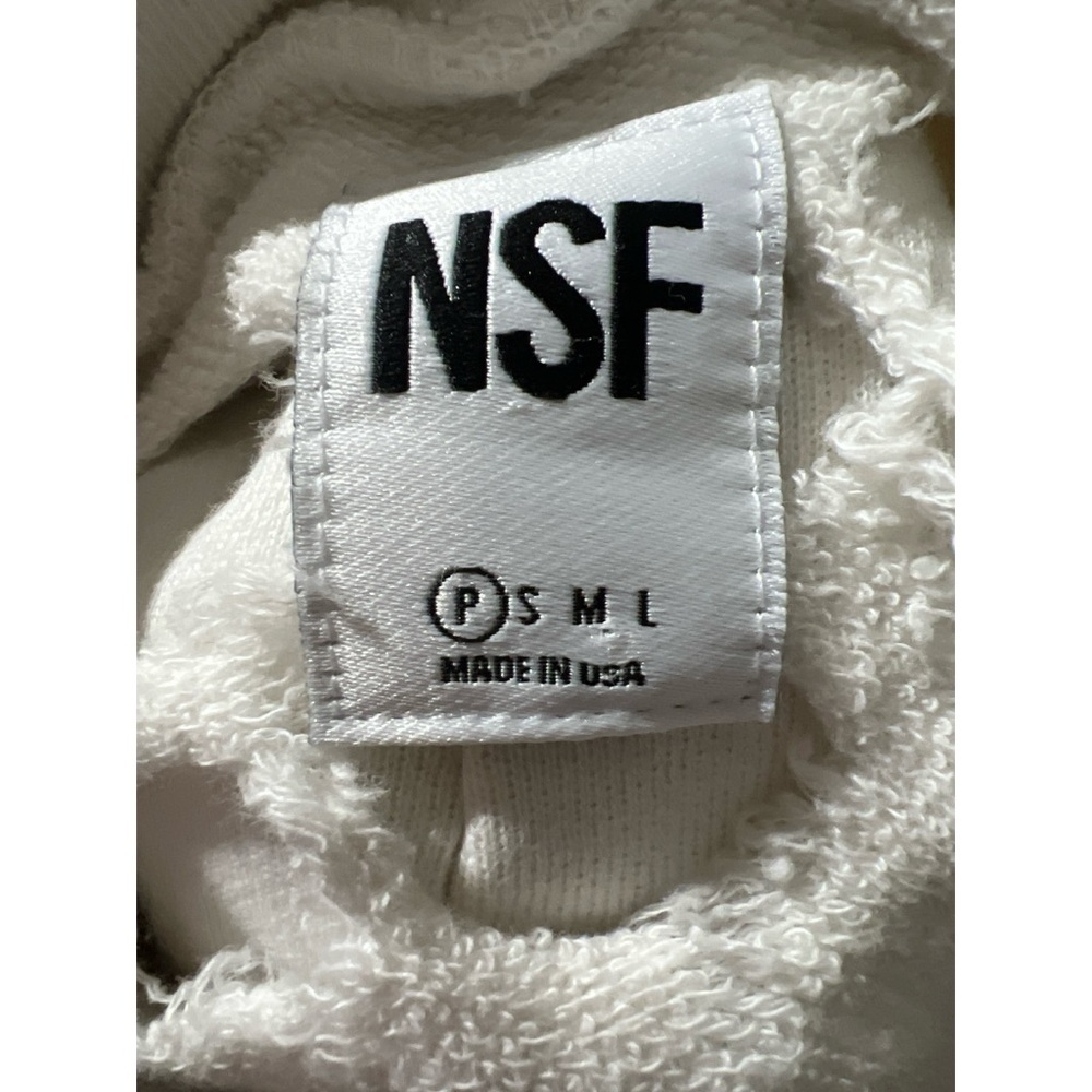 NSF Distressed Cream Hoodie - Picture 3 of 5